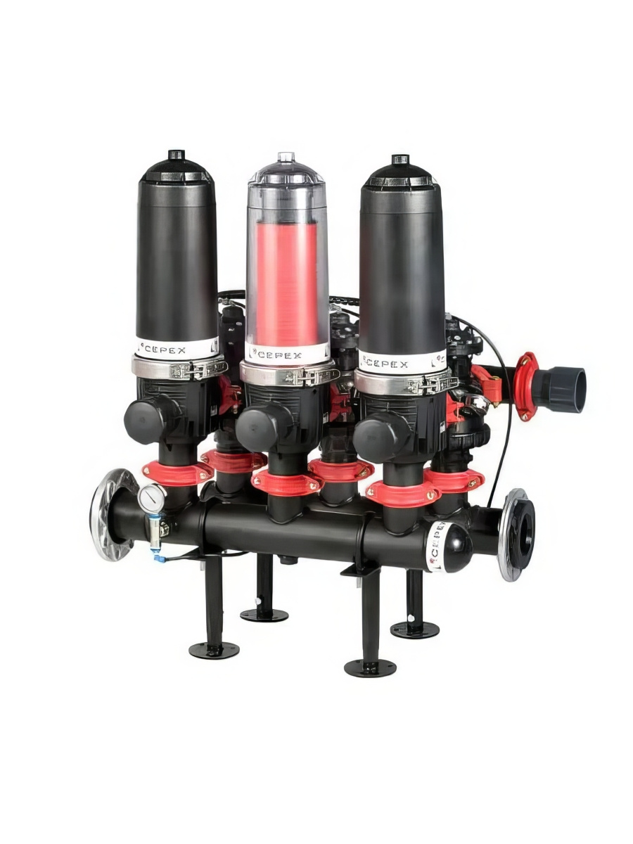 Дисковый фильтр A303-42 с автоматической промывкой для механической фильтрации